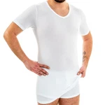 HERMKO Unterziehshirt 164887 V-Ausschnitt Herren Unterhemd 164887