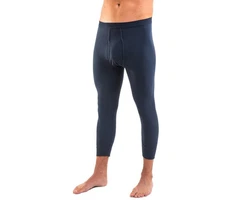 HERMKO Lange Unterhose 3440 2er Pack Dunkelblau/Blau/Hellblau