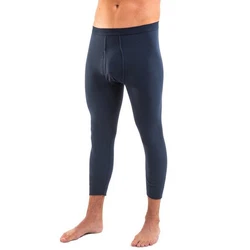 HERMKO Lange Unterhose 3440 2er Pack Dunkelblau/Blau/Hellblau