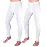 HERMKO Lange Unterhose 3540 Weiß/Creme