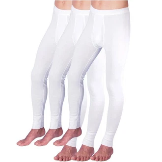 HERMKO Herren Lange Unterhose 3er Pack mit Eingriff (3540)