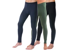 HERMKO Herren Lange Unterhose 3er Pack mit Eingriff (3540) 3540
