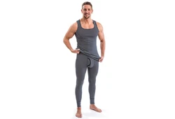 HERMKO Thermounterhose 3654005 Herren lange mit Eingriff 3654005