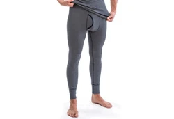 HERMKO Thermounterhose 3654005 Herren lange mit Eingriff 3654005