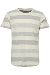 Blend Efkin Herren T-Shirt Kurzarm Shirt Mit Streifen Und Rundhalsausschnitt (Efkin) Khaki/Grün/Hellgrün/Dunkelgrün