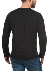Blend Strickpullover Style BHJohn Schwarz/Dunkelgrau/Grau