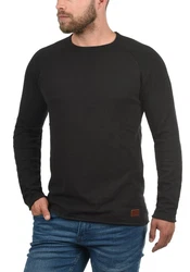 Blend Strickpullover Style BHJohn Schwarz/Dunkelgrau/Grau