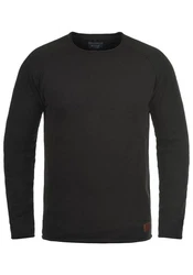 Blend Strickpullover Style BHJohn Schwarz/Dunkelgrau/Grau
