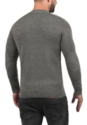 Blend Strickpullover Lasse 20703348ME Dunkelgrau/Grau