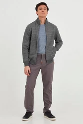 Blend Sweatjacke BHLenner Hellgrau/Dunkelgrau/Grau/Dunkelblau