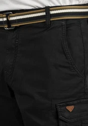Blend Herren Cargo Shorts Bermuda Kurze Hose Brian Schwarz/Dunkelblau/Khaki