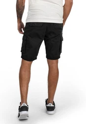 Blend Herren Cargo Shorts Bermuda Kurze Hose Brian Schwarz/Dunkelblau/Khaki