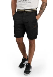 Blend Herren Cargo Shorts Bermuda Kurze Hose Brian Schwarz/Dunkelblau/Khaki