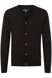 BLEND Cardigan BHLennard Schwarz/Hellblau/Dunkelbraun/Braun
