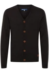BLEND Cardigan BHLennard Schwarz/Hellblau/Dunkelbraun/Braun