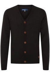 BLEND Cardigan BHLennard Schwarz/Hellblau/Dunkelbraun/Braun