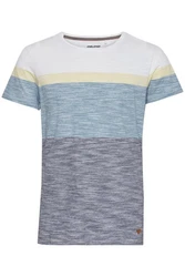 Blend T-Shirt BLEND BHJakob Hellblau/Mischfarben/Grau/Weiß