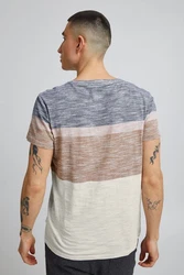 Blend T-Shirt BLEND BHJakob Beige/Gelb/Mischfarben/Braun/Hellblau/Creme