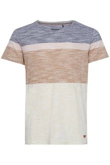 Blend T-Shirt BLEND BHJakob Beige/Gelb/Mischfarben/Braun/Hellblau/Creme