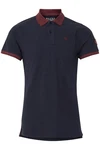 Blend Herren Poloshirt Polohemd T-Shirt Shirt Mit Polokragen Ralf Dunkelblau/Rot/Hellblau