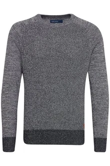 Blend Gandolf Herren Strickpullover Feinstrick Pullover Mit Rundhals (BHGandolf) Dunkelblau/Grau/Dunkelgrau/Hellgrau Blend Gandolf Herren Strickpullover Feinstrick Pullover Mit Rundhals (BHGandolf) Dunkelblau/Grau/Dunkelgrau/Hellgrau