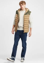 Blend Steppweste Style BHNippo Braun/Khaki/Beige/Dunkelgrün/Grün