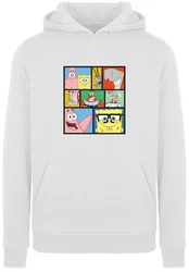 F4NT4STIC Sweatshirt Spongebob Schwammkopf Collage Herren 