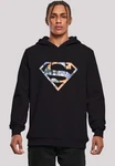F4NT4STIC Sweatshirt Hoodie DC Comics Superman Logo Herren Schwarz/Braun