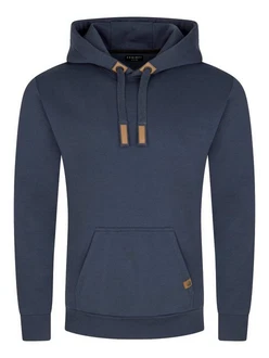 DENIMFY Kapuzenpullover Herren Hoodie DFIvo Navy DENIMFY Kapuzenpullover Herren Hoodie DFIvo Navy