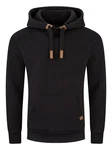 DENIMFY Kapuzenpullover Herren Hoodie DFIvo Schwarz