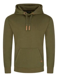 DENIMFY Kapuzenpullover Herren Hoodie DFIvo Dunkelgrün/Khaki