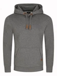 DENIMFY Kapuzenpullover Herren Hoodie DFIvo Dunkelgrau/Grau/Hellgrau