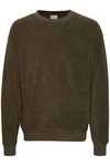Solid Sweatshirt SDHaarvard Dunkelgrün/Khaki