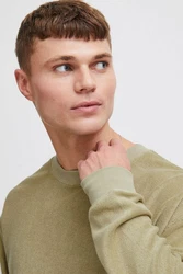 Solid Sweatshirt SDHaarvard Khaki/Beige