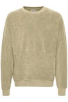 Solid Sweatshirt SDHaarvard Khaki/Beige