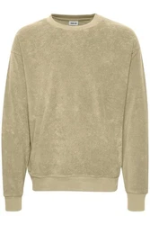 Solid Sweatshirt SDHaarvard Khaki/Beige