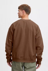 Solid Sweatshirt SDHamad Braun