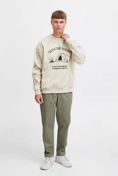 Solid Sweatshirt SDHamad Beige/Khaki/Braun