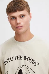 Solid Sweatshirt SDHamad Beige/Khaki/Braun