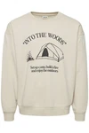 Solid Sweatshirt SDHamad Beige/Khaki/Braun