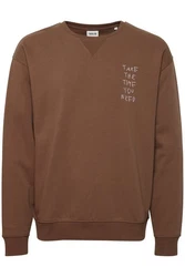 Solid Sweatshirt SDHalvard Braun/Khaki/Grau/Dunkelbraun/Beige