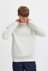 Solid Sweatshirt SDHalvard Grau