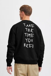 Solid Sweatshirt SDHalvard Schwarz