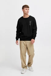 Solid Sweatshirt SDHalvard Schwarz