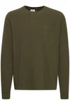 !Solid Sweatshirt SDHalwest Dunkelgrün/Khaki