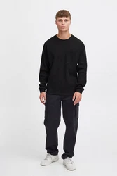 !Solid Sweatshirt SDHalwest Schwarz
