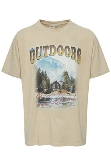 !Solid T-Shirt SDHamood Braun/Khaki/Türkis