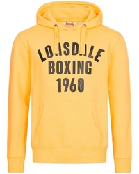 Lonsdale Kapuzensweatshirt Buckhaven Gelb/Braun