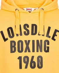 Lonsdale Kapuzensweatshirt Buckhaven Gelb/Braun