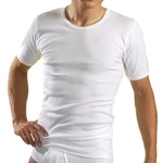 HERMKO Unterziehshirt Herren Business Shirt Weiß/Creme